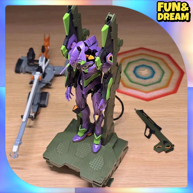 Ko Evangelion Anime Figure RG EVA01 Action Figure Positron E+ Artiliary Deluxe Edition Children Toys Decoration Birthday Gift