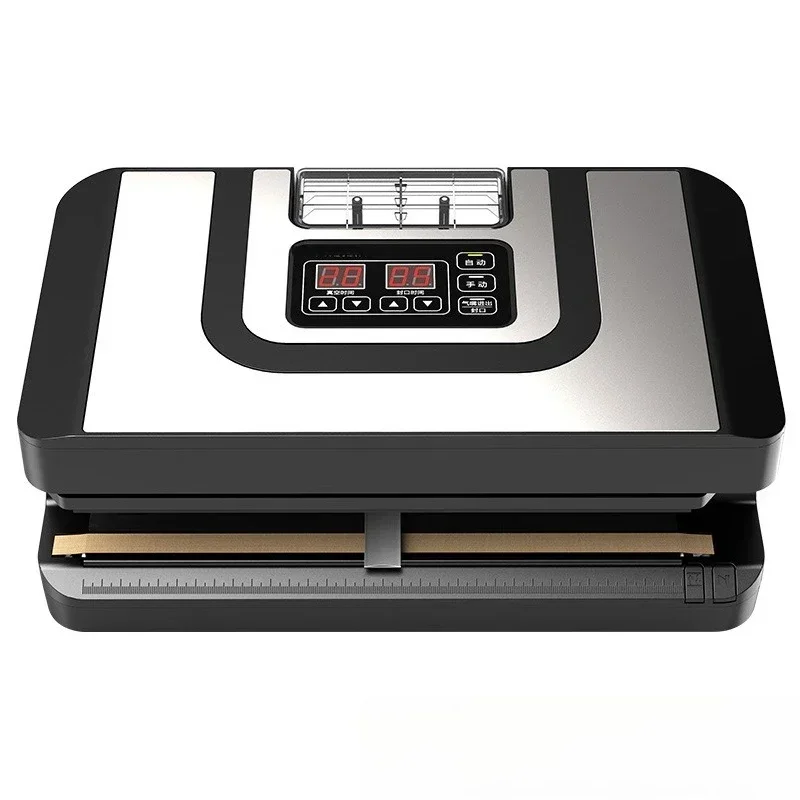 

Vacuum sealing machine press-free bag-free food packaging machine commercial wet and dry