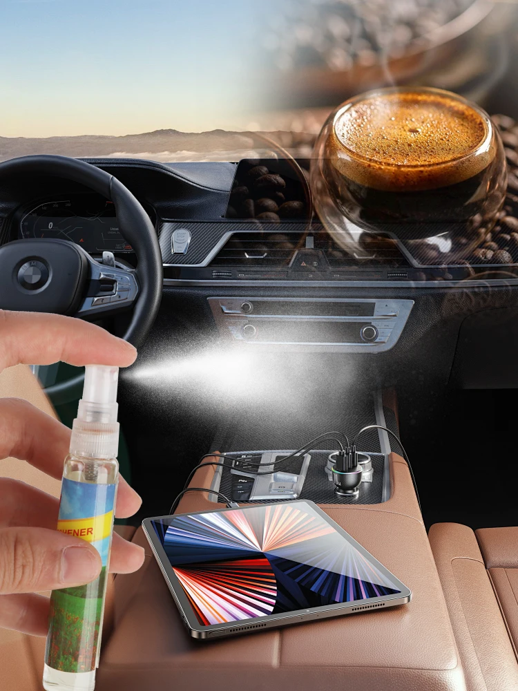 Car Perfume Interior Accessories 2 piece/set Coffee Air Freshener Car-styling Coffee Bean Ornament