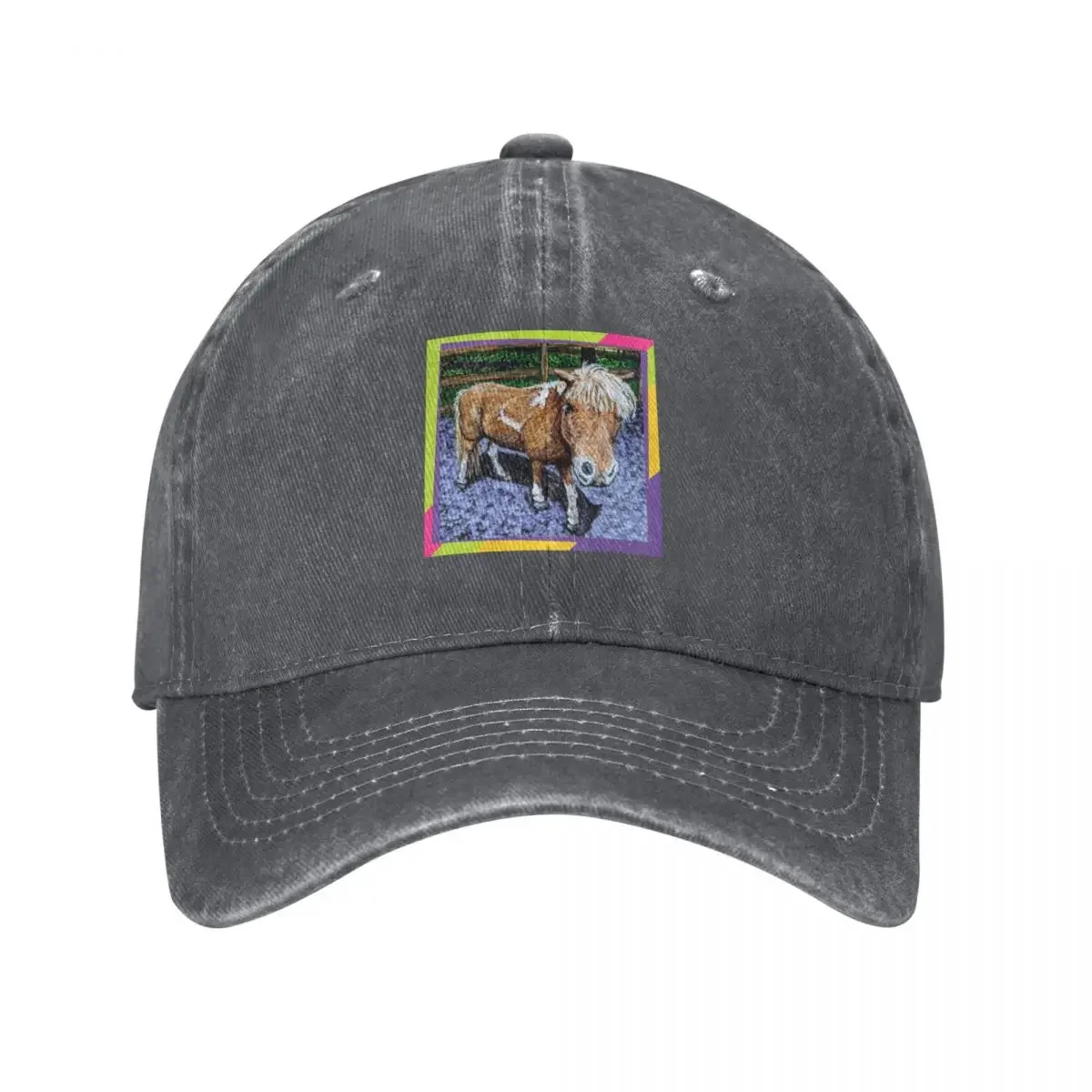 Mariah The Horse, Painted Artwork Baseball Cap foam party Hat hiking hat Golf Hat Women's Golf Clothing Men's