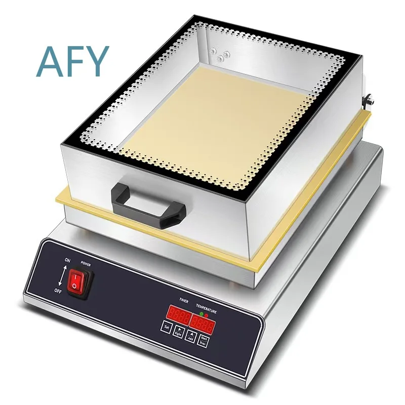 Intelligent Fixed Temperature Pancake Maker Machine for Street Food Fluffy Souffle Cake Cooker for Home Commercial Use