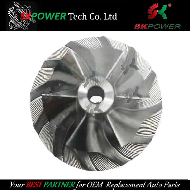 MFS Turbocompressore Ruota Compressore per Volkswagen Touran 2.0 TDI motore BKD AZV BMM 724930 756062 Billet Turbo Kit 03G253019