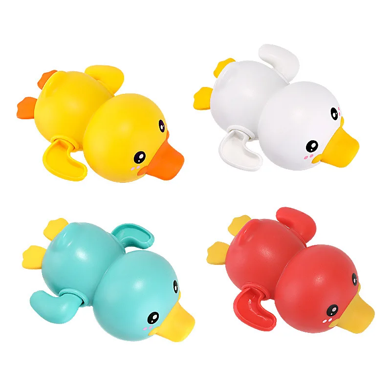 Baby Cute Frogs Duck Bath Toys Kids Swimming Animal Duck Frogs Dolphin Beach Toys Newborn Water Spray Clockwork Shower Toys