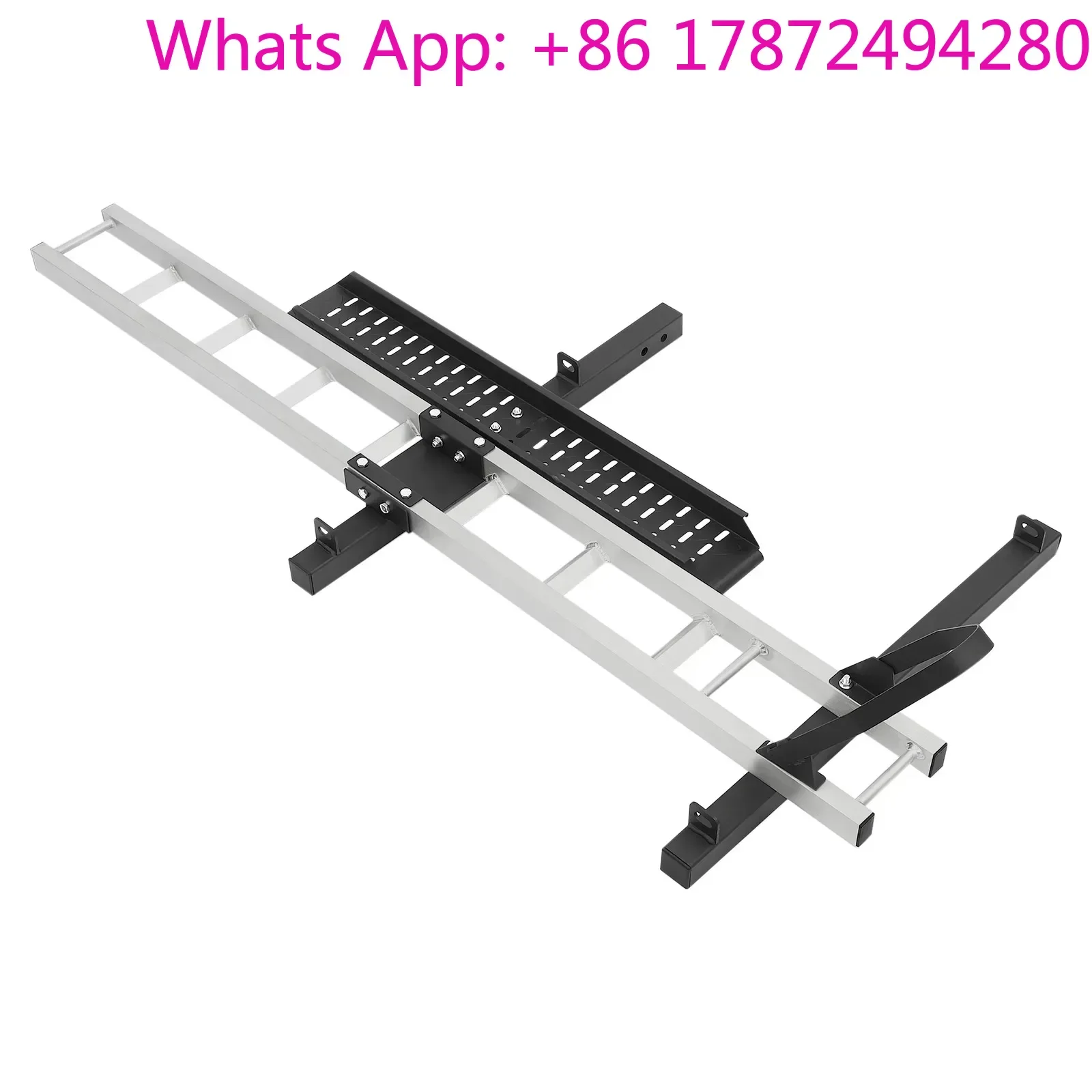 On Promotion 400 lbs Aluminum Alloy Motorcycle Carrier Ramp Design with Tire Limiter for Most Dirt Bikes