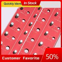 Top Sale 28 Size Nut And Bolt Thread Checker, Bolt Size And Thread Gauge, Bolt And Nut Identifier Gauge, Bolt Gauge