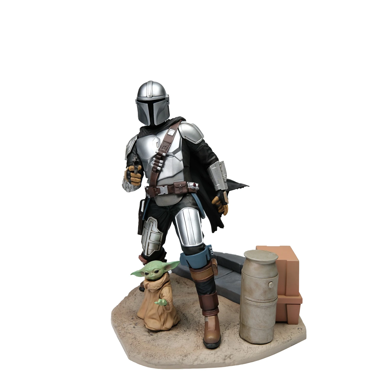 

In Stock Genuine Kotobukiya ARTFX The Mandalorian Grogu Authentic Collection Model Animation Character Action Toy