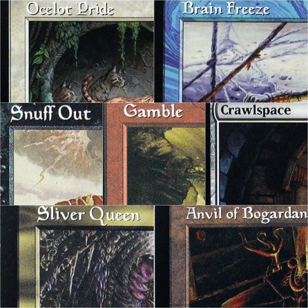 

Regular "Ocelot Pride/Cabal Coffers/Snuff out" TCG Magical Proxy Cards High Quality Proxy Gathering Board Game Trading Cards