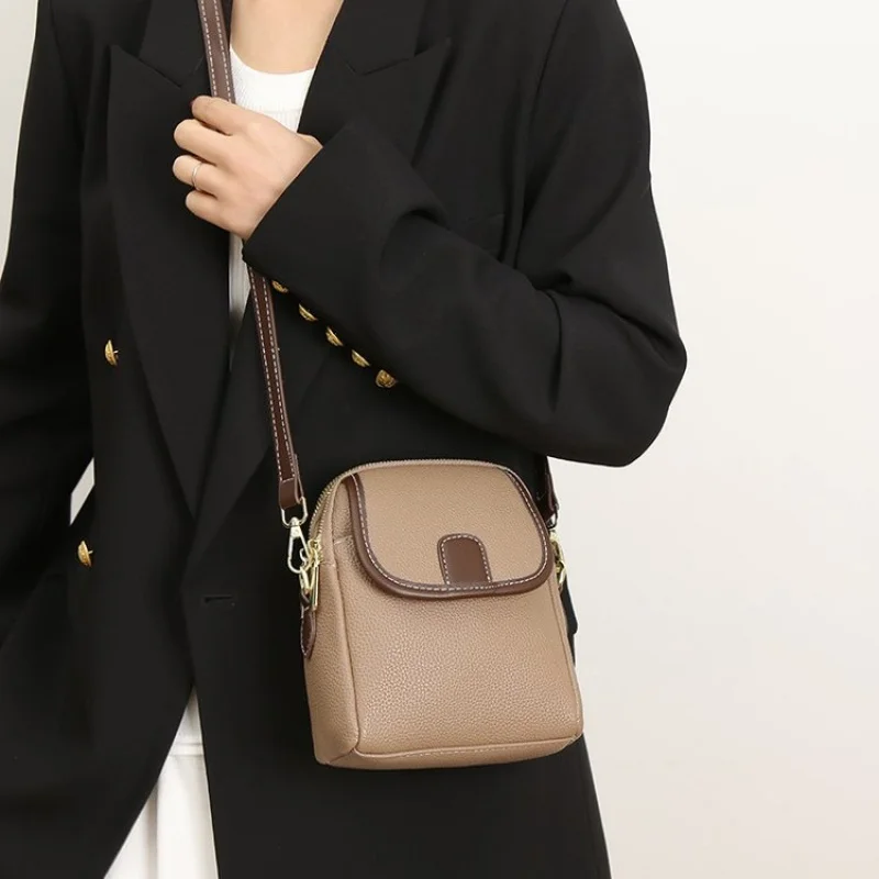 

Polished-chic 2025 New Ladies Luxury Brand Leather Shoulder Bag Famous Designer Popular Vintage Classic​
