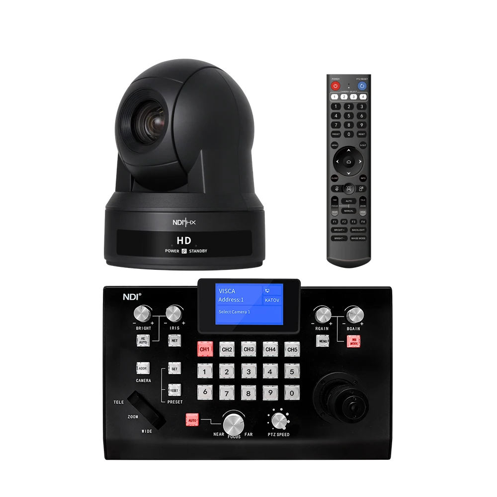 HD 1080p 20X Optical Zoom Usb 5mp for Video Broadcast Live Auto Focus Ptz Ndi Video Conference