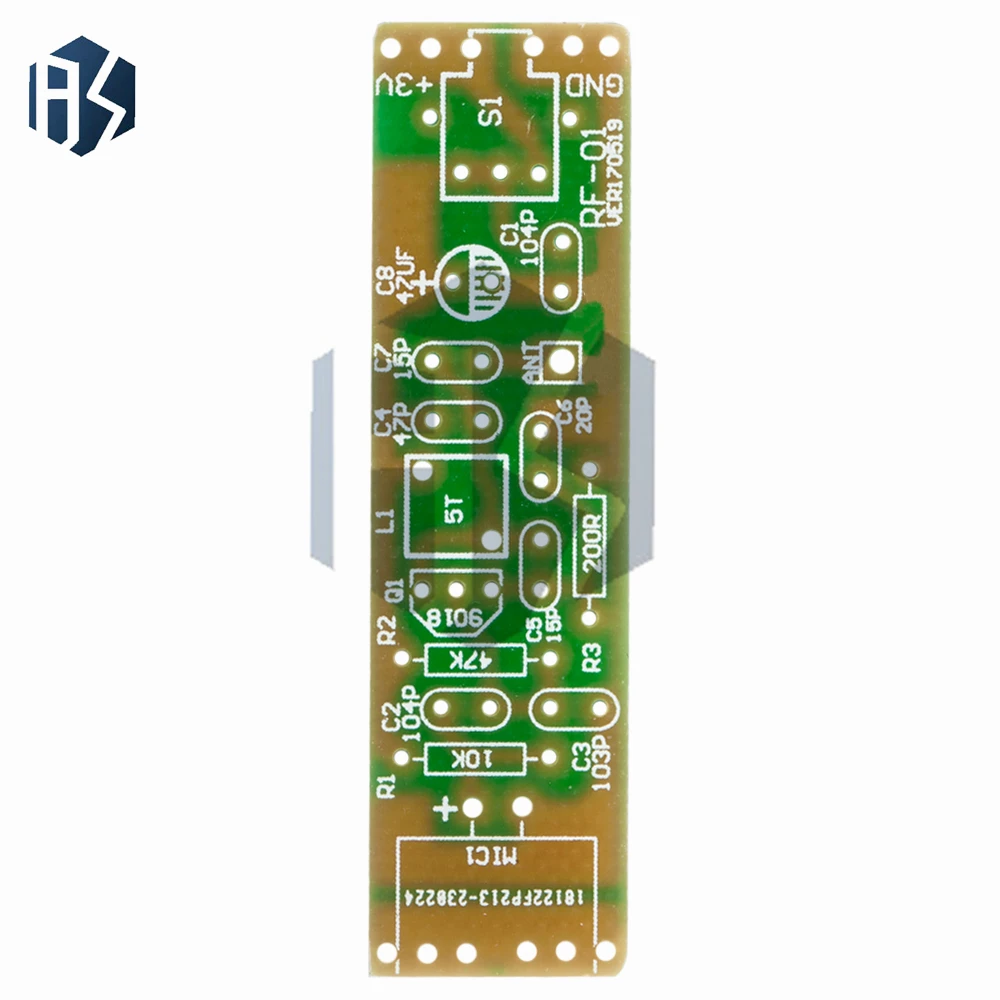 Module de Microphone sans fil à Modulation de fréquence FM, 70-110MHz 1.5V, Kits de pièces de carte émetteur, Suite électronique + coque, Kit de bricolage