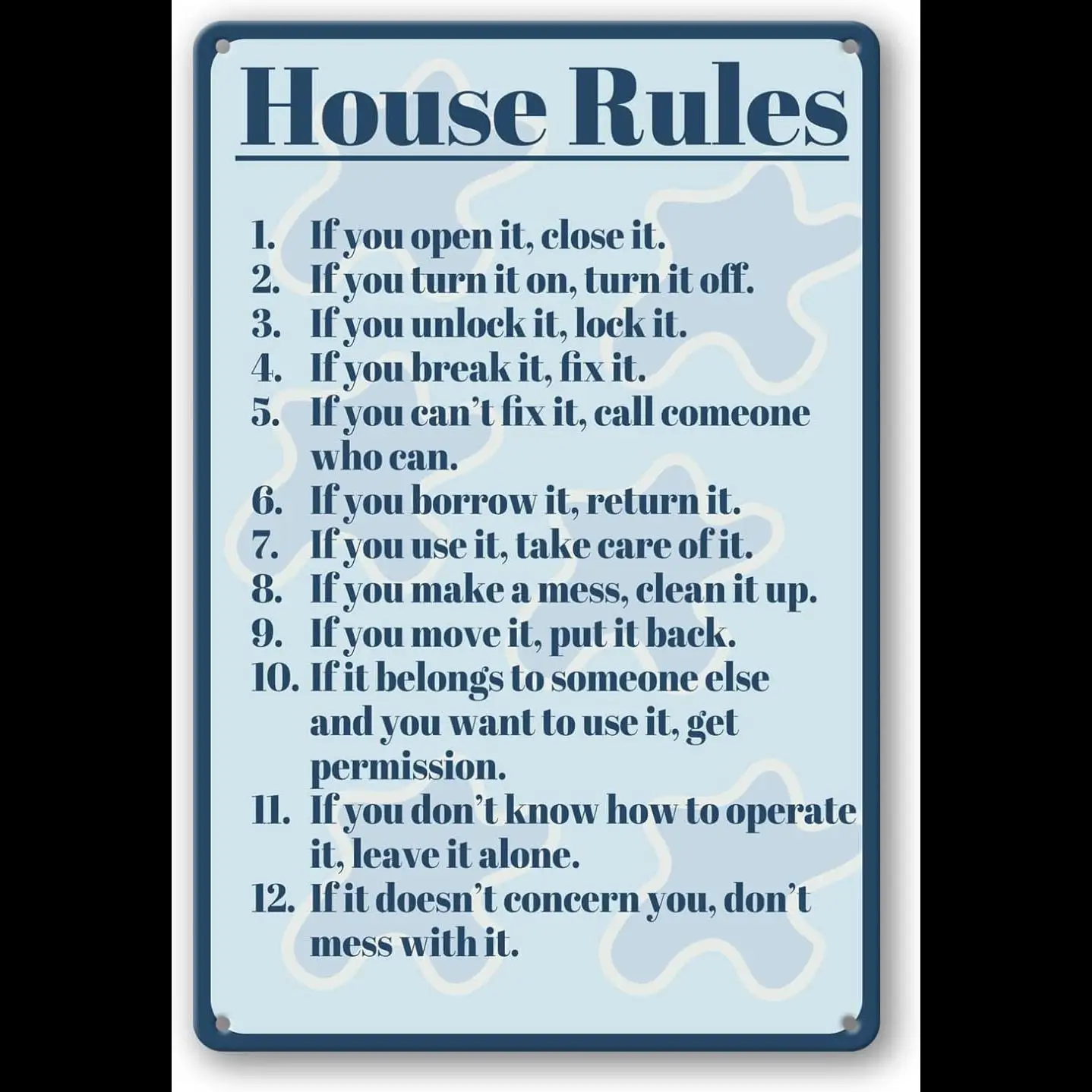 Funny House Rules M… - image