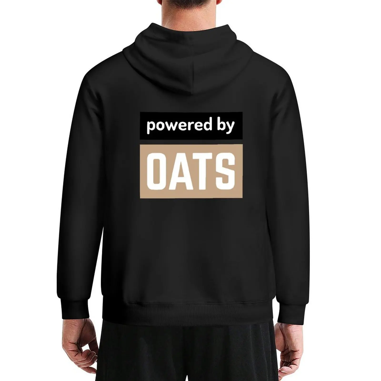 

powered by oats Hoodie graphic t shirts men korean autumn clothes blouse men's sweat-shirt new hoodies and sweatshirts