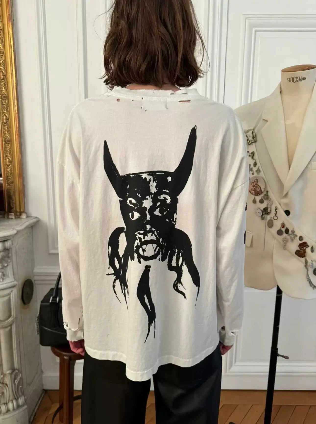 ER/D Bullhead Alien Print Long Sleeve 24ss