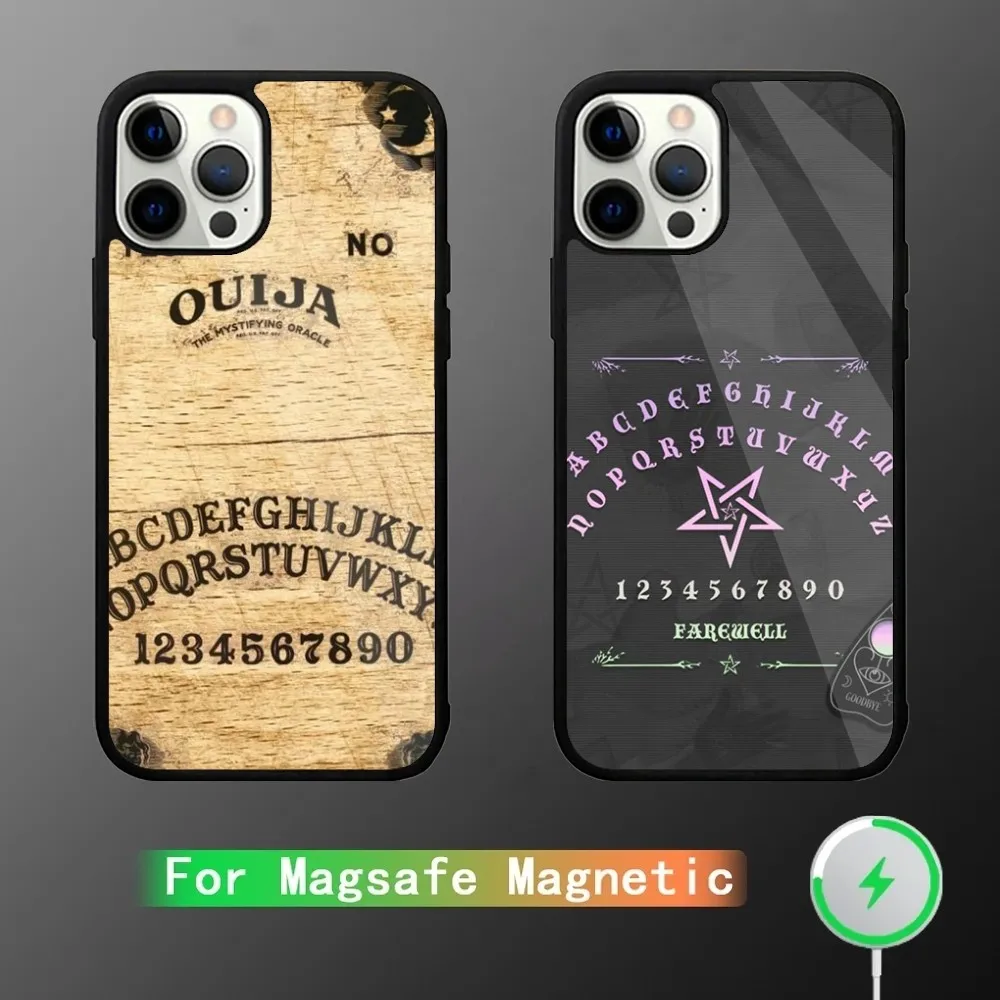 Ouija Board   Phone Case For iPhone 15,14,13,12,11,Plus,Pro,Max Mini Magsafe Magnetic Wireless Charging