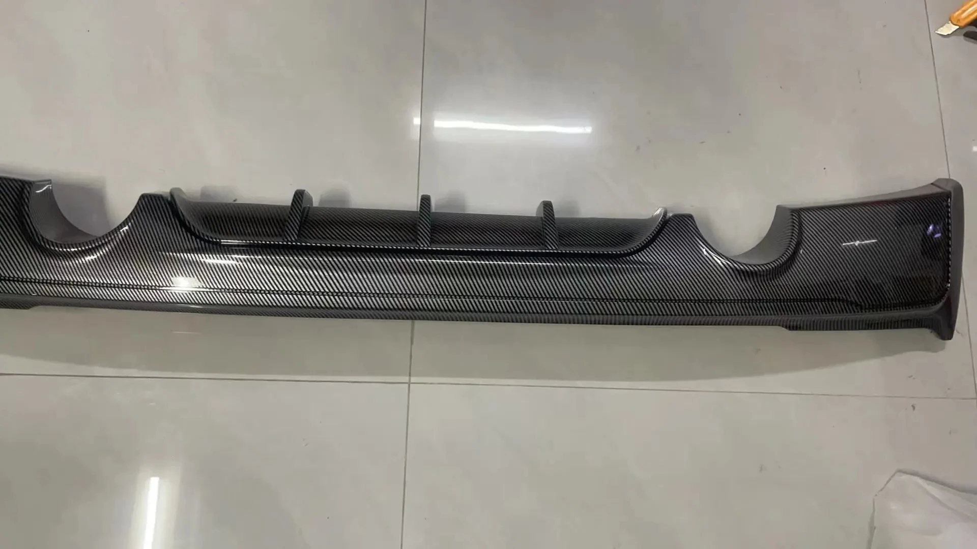 لسيارات BMW 2 Series F22 F23 220i 228i 230i M235i M240i كوبيه 2 باب 2014-2021 M Sport M Tech سيارة الجبهة حافة مصد السيارة الفاصل المفسد #2