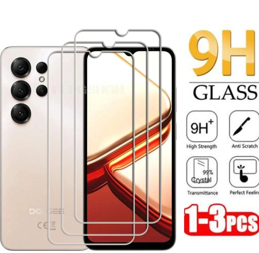 1-3 PCS 9H HD Tempered Glass For Doogee Note 56X 6.56" 2025 Doogee Note 56X Pro Note 56X Screen Protective Protector Cover Film