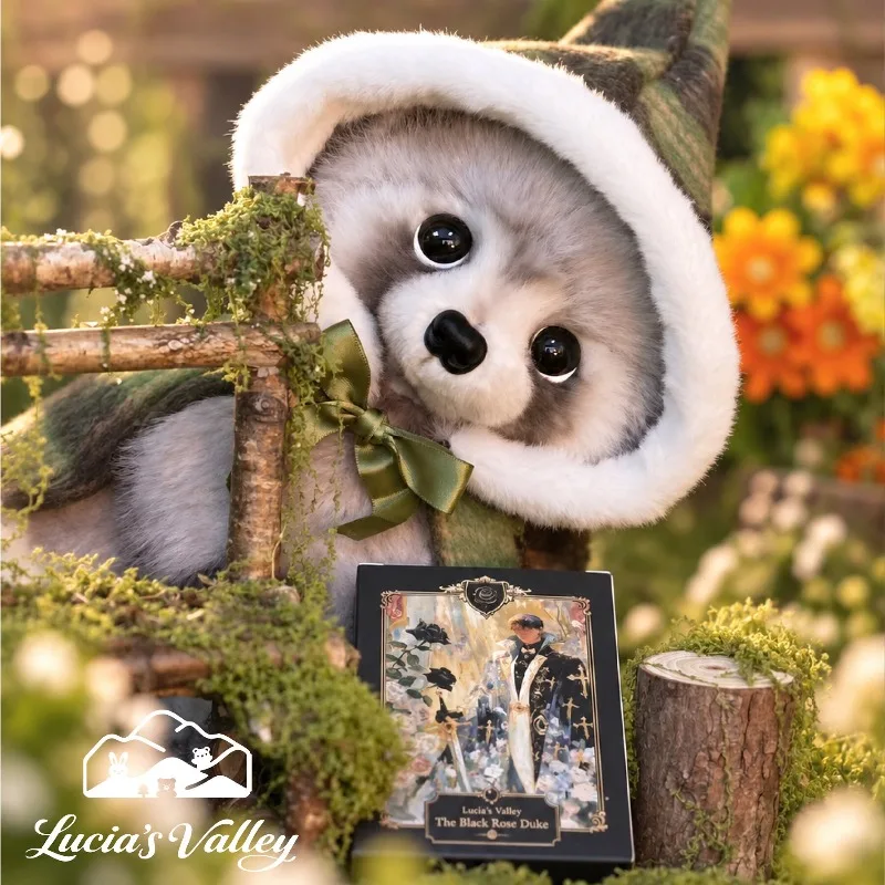 Magic Raccoon Fragrance Plush Lucia Valley Original Handmade High-end Dolls Tide Play Exquisite Birthday Gifts Ornament