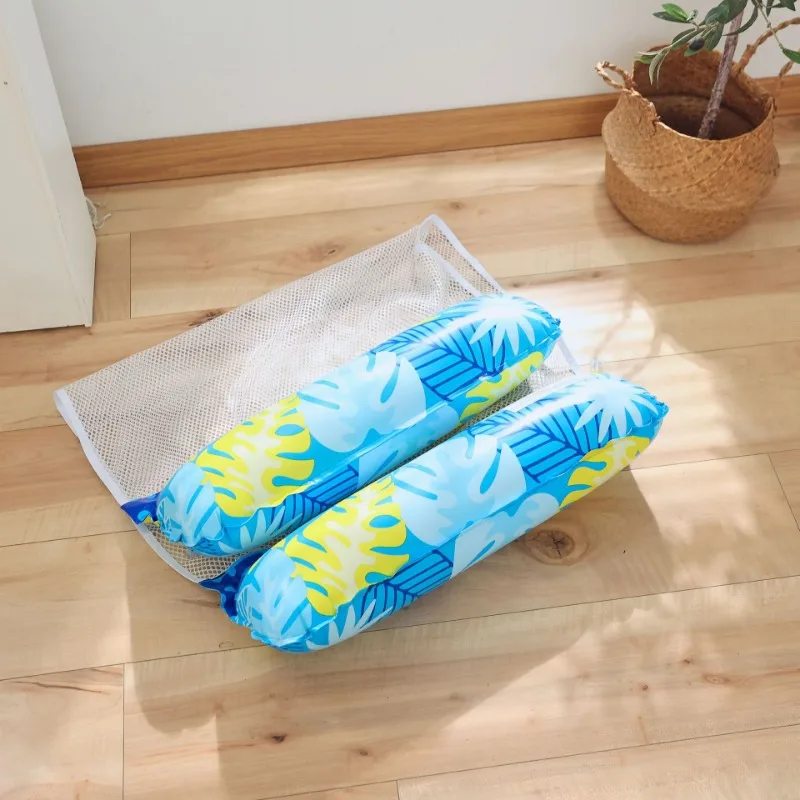 2-أنبوب شبكة لعبة قابلة للنفخ صالة السباحة كرسي ورقة طباعة نفخ مقعد عائم الصيف بركة لعبة المياه العذبة للأطفال البالغين