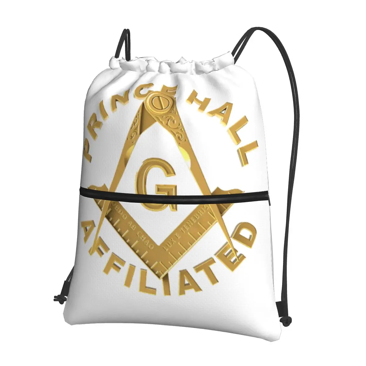 Freemason-mochilas masónicas portátiles con cordón, bolso multifunción, paquete de cordón, bolsas de zapatos de bolsillo para estudiantes escolares