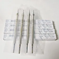 4PCS GENUINE FOR SSANGYONG ACTYON SPORTS ACTYON KORANDO C RODIUSCOD 2.0 L TD GLOW PLUG SET 6711590101