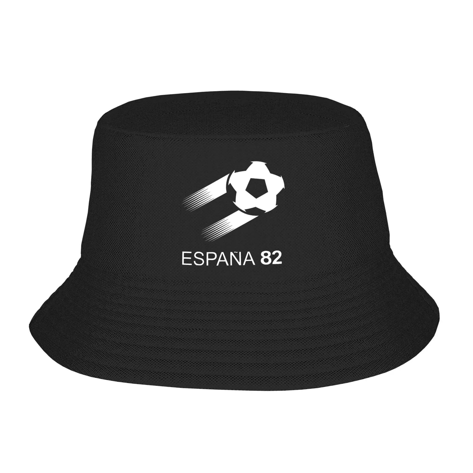 Naranjito España 82 España Mascota 1982 Gorro de pescador de fútbol divertido de verano para unisex, gorras estampadas para exteriores, sombreros para el sol