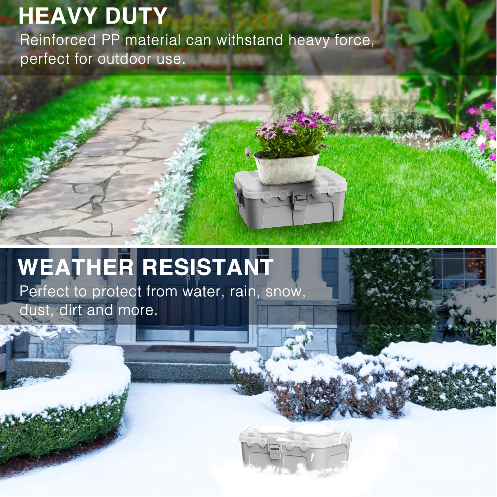 صندوق كهربائي خارجي مع غطاء شفاف، صندوق كهربائي مقاوم للماء IP54 خارجي، غطاء سلك تمديد كبير مقاوم للطقس