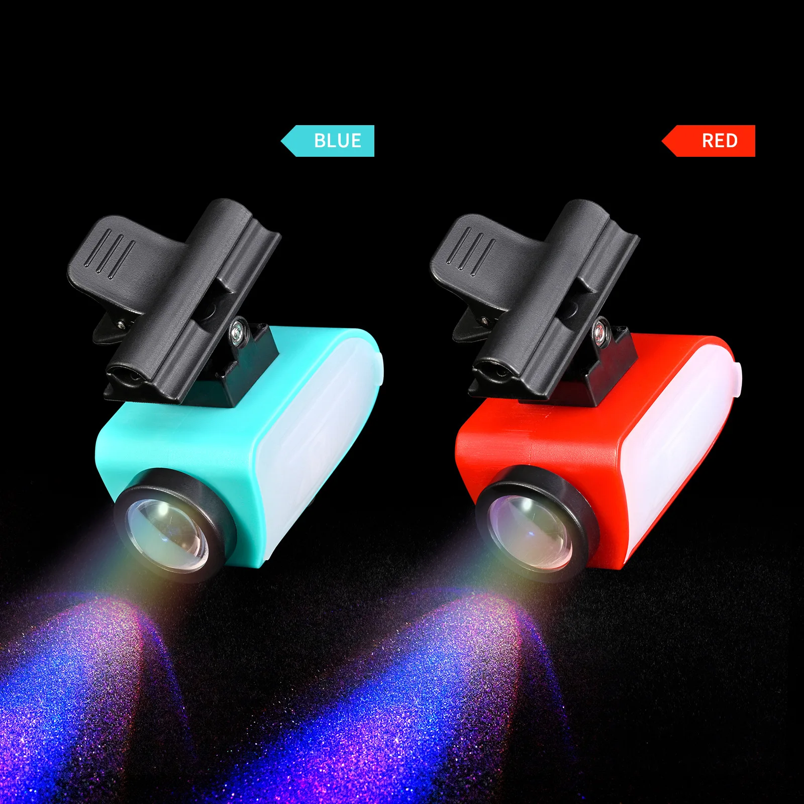 Fishing Rod Light Led Two Color Fishing Led Light Stick Nonslip Night Fishing Rod Top Light USB Charging Raft Tackle Accessories