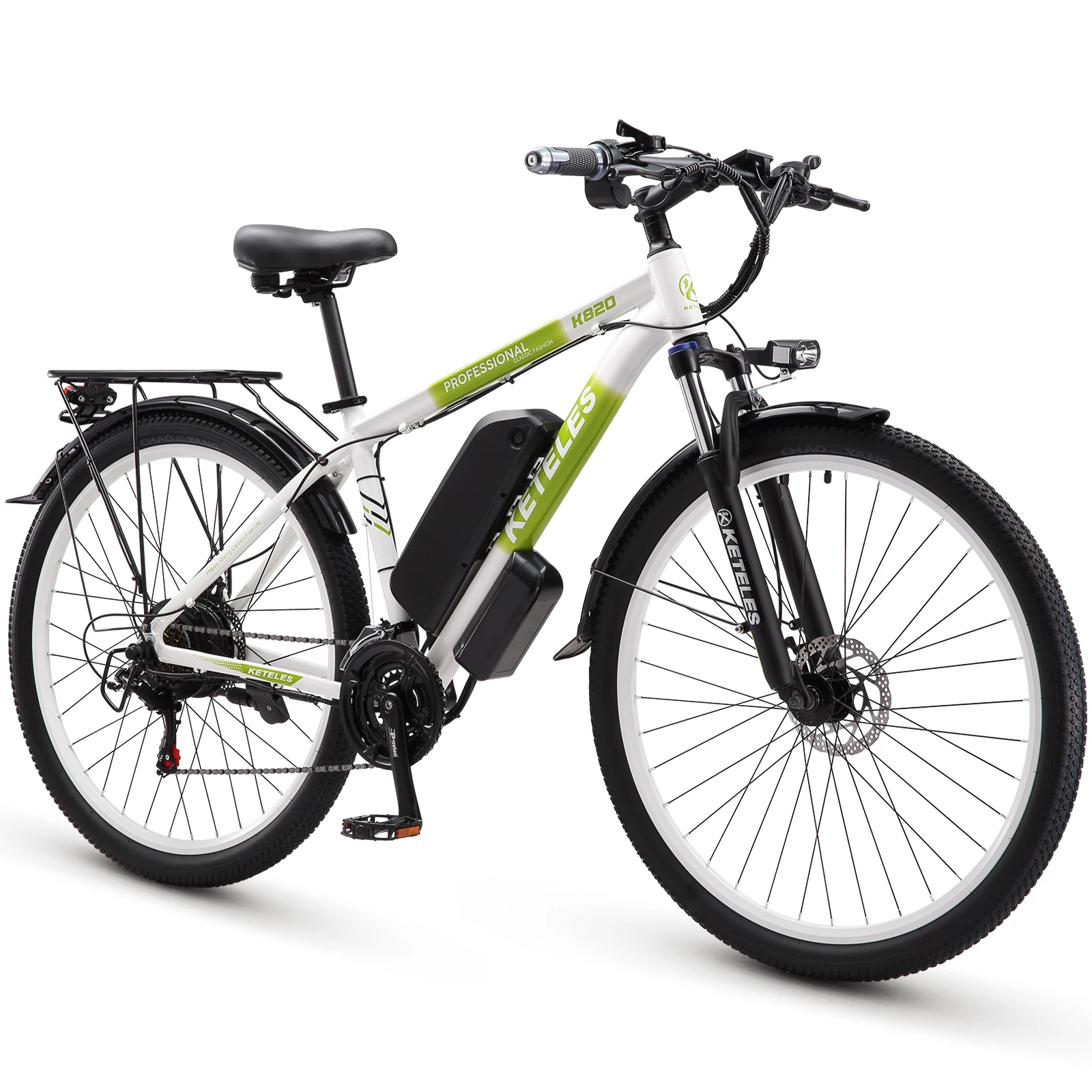 2025NEW KETELES K820 electric bicycle 1000W motor 48V18AH Lithium Battery 26 inch tires Adult E-bike Off-road electric bicycle