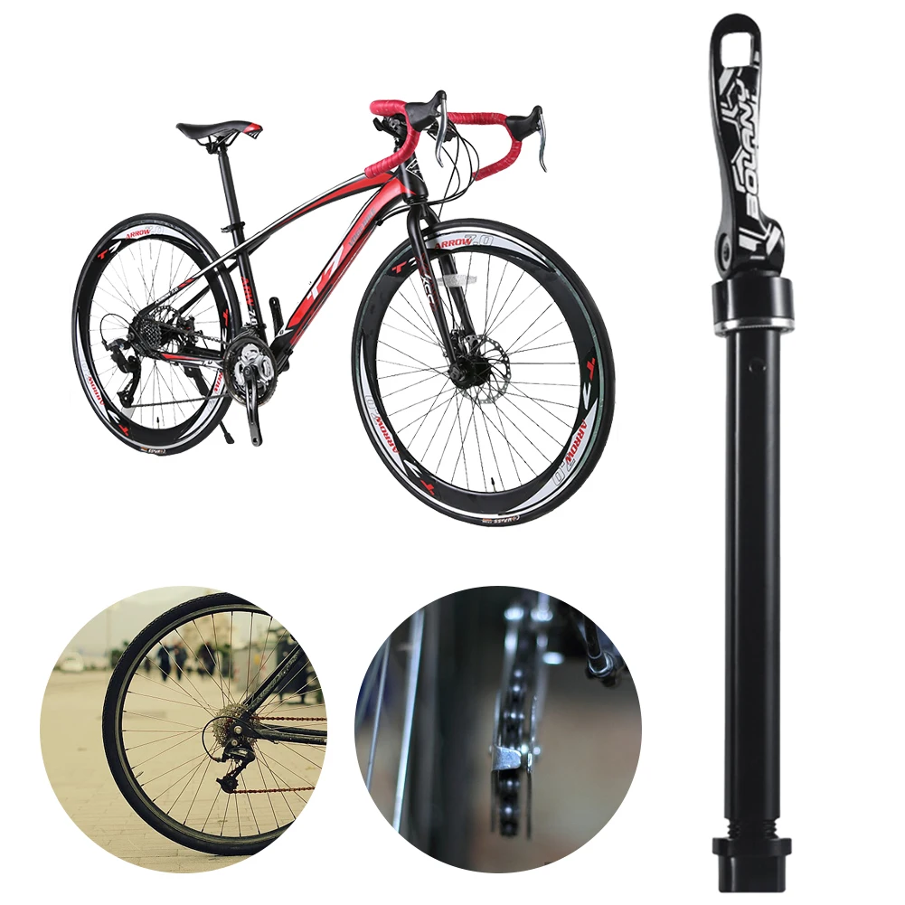 15X100 مللي متر/15X110 مللي متر الجبلية الإفراج السريع أسياخ سبائك الألومنيوم أجزاء الجبلية الجبهة شوكة إطار دراجة هوائية من خلال المحور صالح للدراجات الجبلية #1