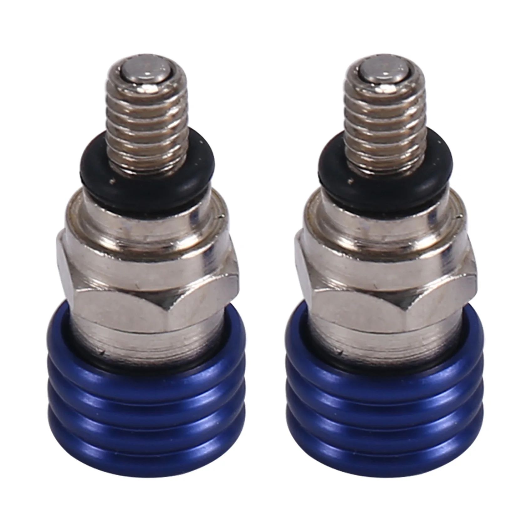 Motocross M5X0.8Cm Fork Air Bleeder Relief Valve for Honda Kawasaki Yamaha Suzuki YZ85 YZ125 YZ250 YZ450F 250RX Blue