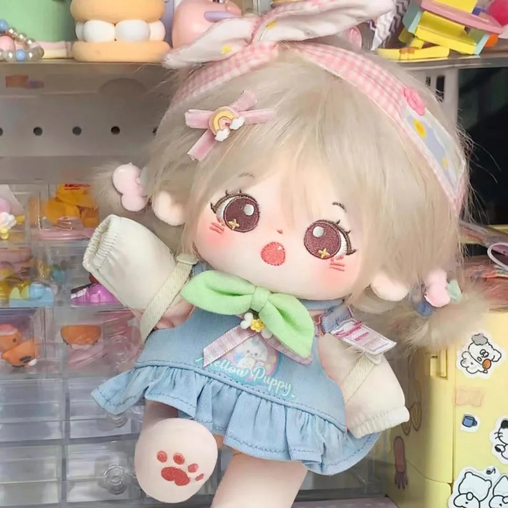 

1 комплект одежды для куклы Лолита, 20 см, хлопковая одежда для куклы, стильная юбка принцессы, модный наряд для хлопковой куклы.