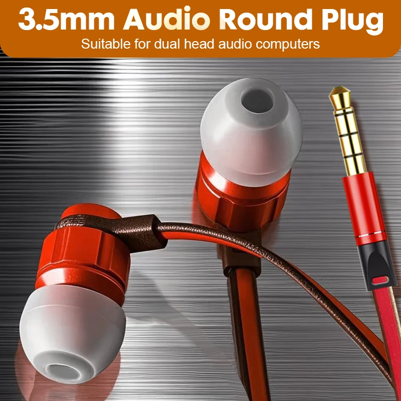 

K306 Wired Earbuds with Type-C and 3.5mm Jack In Ear Headphones for Superior Sound Quality mic hifi stereo metal headphones