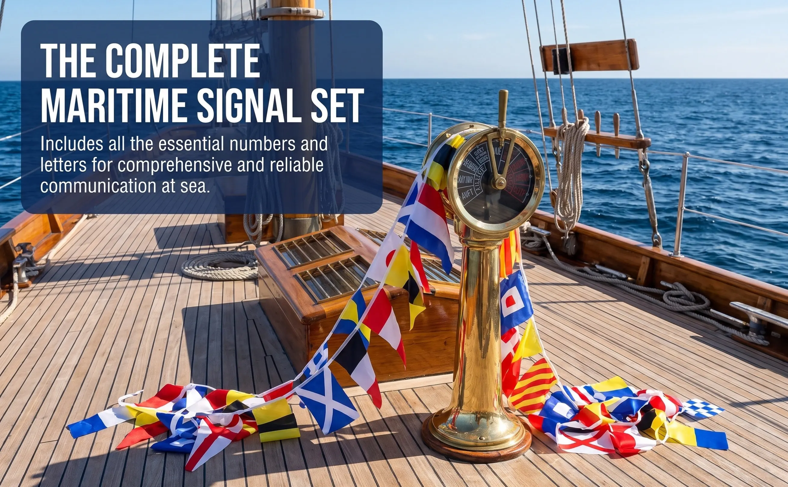 40Pcs Code Flags Nautical Marine Flag Set Sturdy Fade Resistant for Sea Navigation Boat Decoration Ship