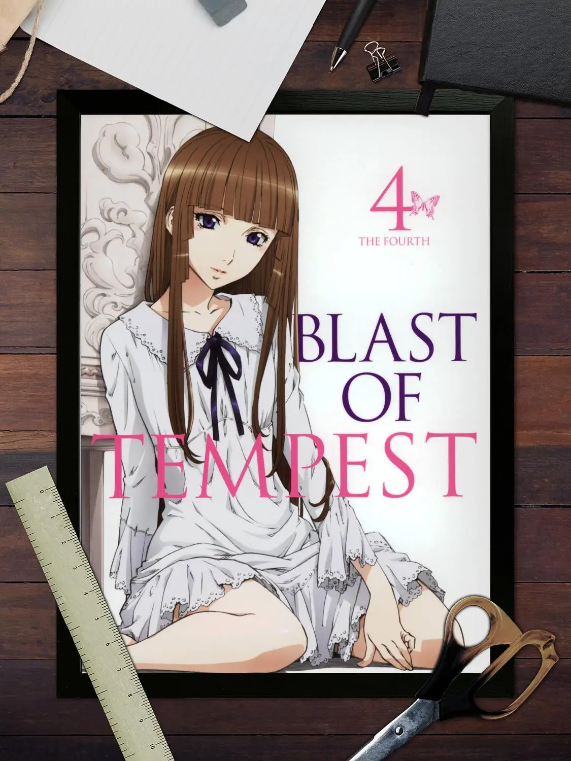 ملصق فني من قماش آيكا مانغا وفن جداري، طباعة صور، ديكور غرفة نوم عائلي حديث، لوحة زخرفية