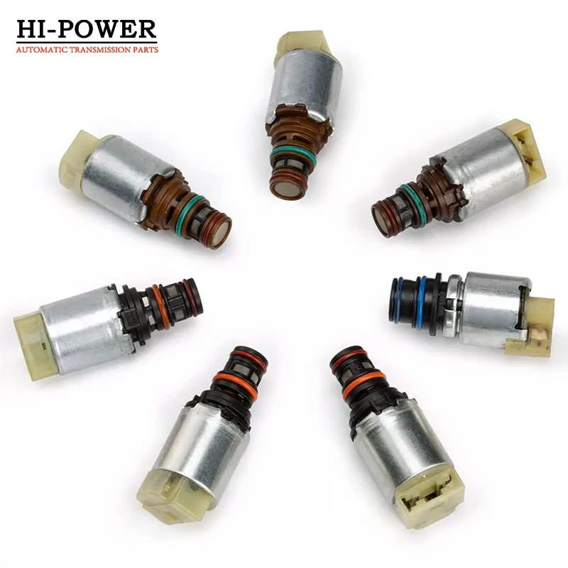 7Pcs 6F35 Transmission Solenoids Kits for Ford Escape Fusion Mazda Tribute Mercury Marinet Milan Gearbox Solenoid Valve