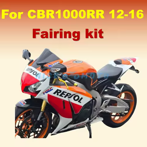 Motorcycle Fairing Kit for Honda Repsol CBR1000R 2012 2013 2014 2015 2016 CBR 1000RR 12-16 ABS Plastic Orange Bodywork Set
