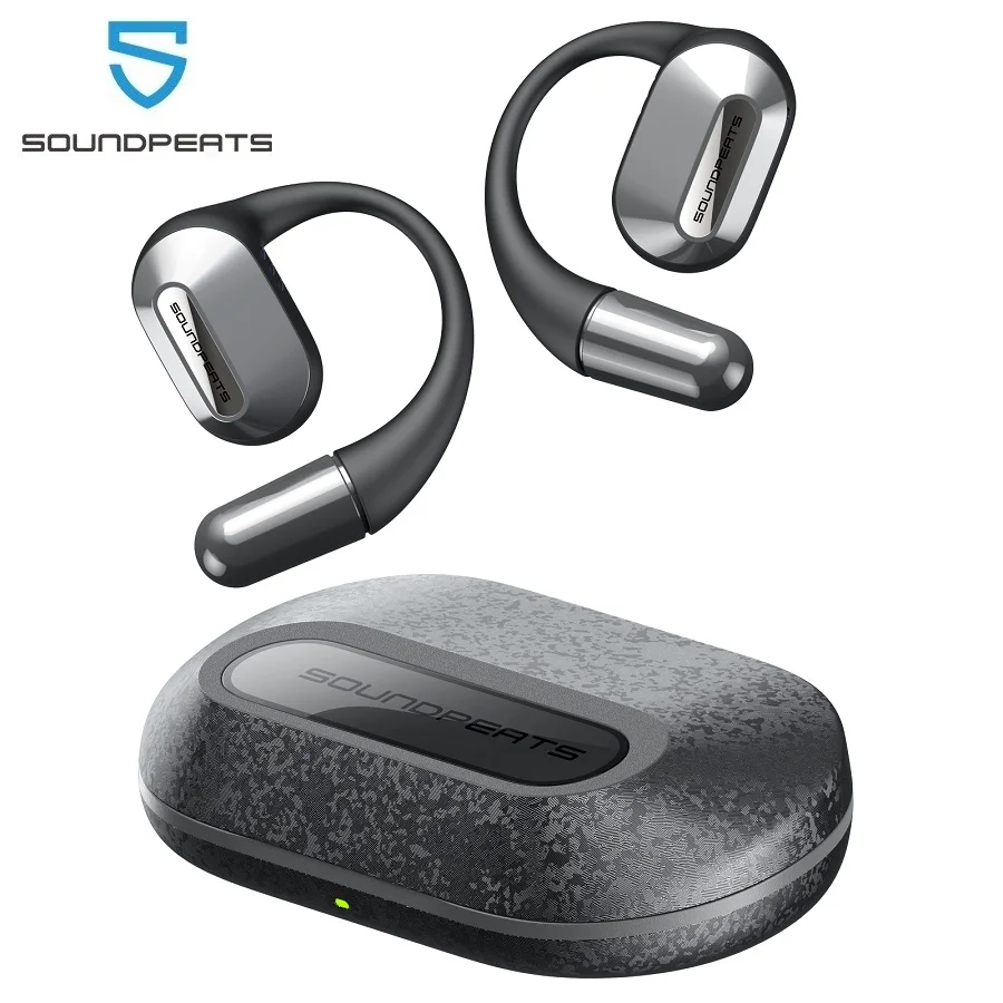 SoundPEATS Hearfit Wireless Earbuds Bluetooth V5.3 Earphones with 4 Mic,15mm Large Driver,Multipoint Connection,IPX5 Waterproof