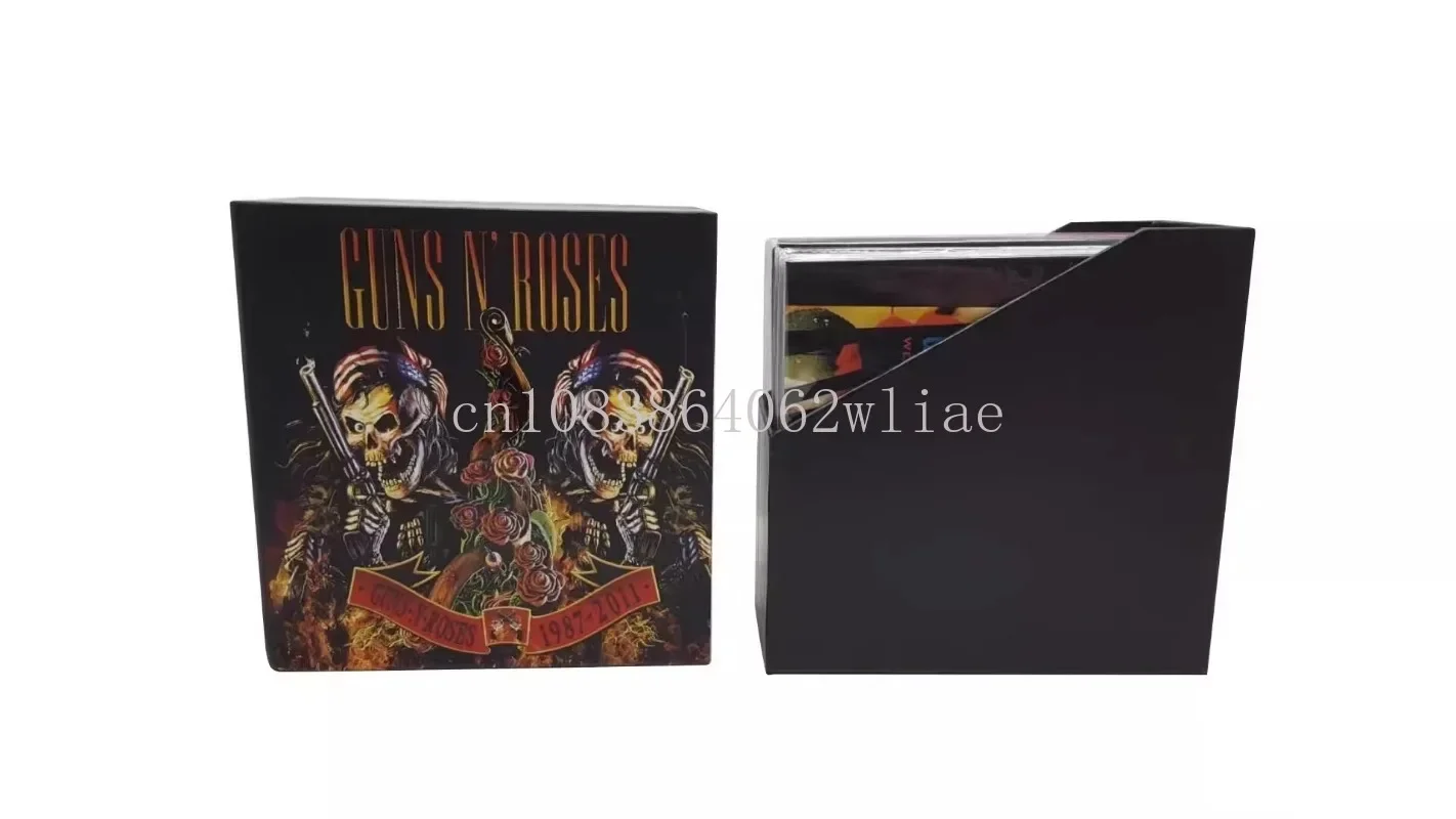 Imagem -04 - Hard Rock Guns n Roses Álbum de Música Greatest Hits Cosplay Car Soundtracks Box Collection 19872011 Pcs Disco de Música Pcs Dvd