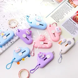 Sanrio Kawaii mini cloud utility knife Kuromi Pochacco mymelody student hand account cutting paper knife express package knife