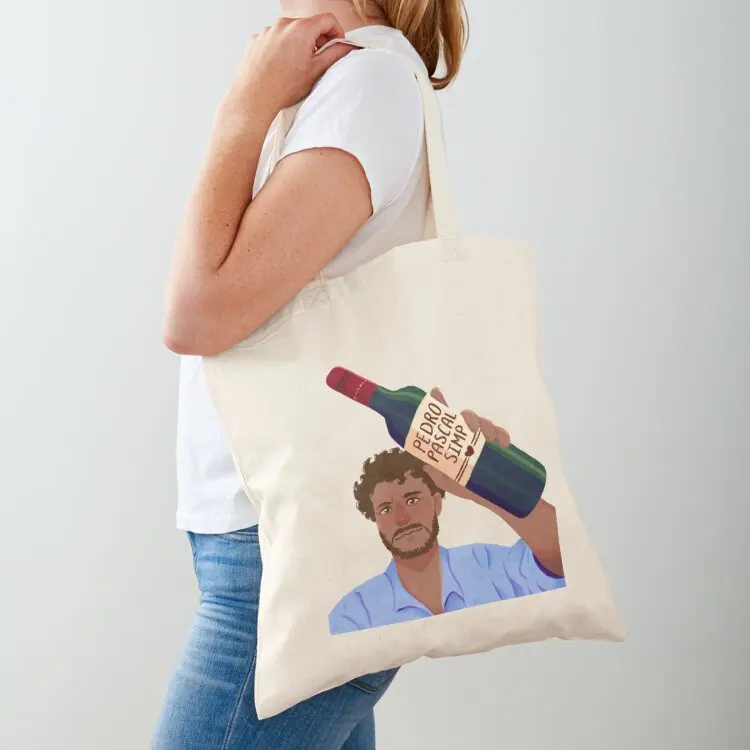 

Pedro Pascal Tote Bag personalized tote bag tote bag canvas bags Women's shopping