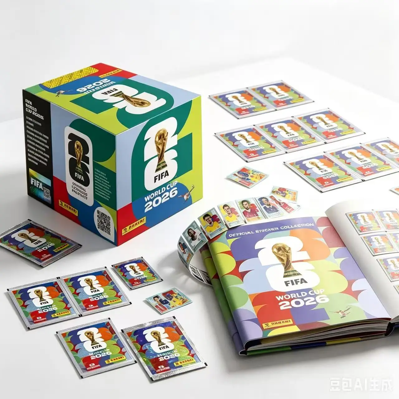 Genuine 2026 Panini Original Stickers Blind Box International Version Rare Collect Football Fan Souvenir Present Gifts