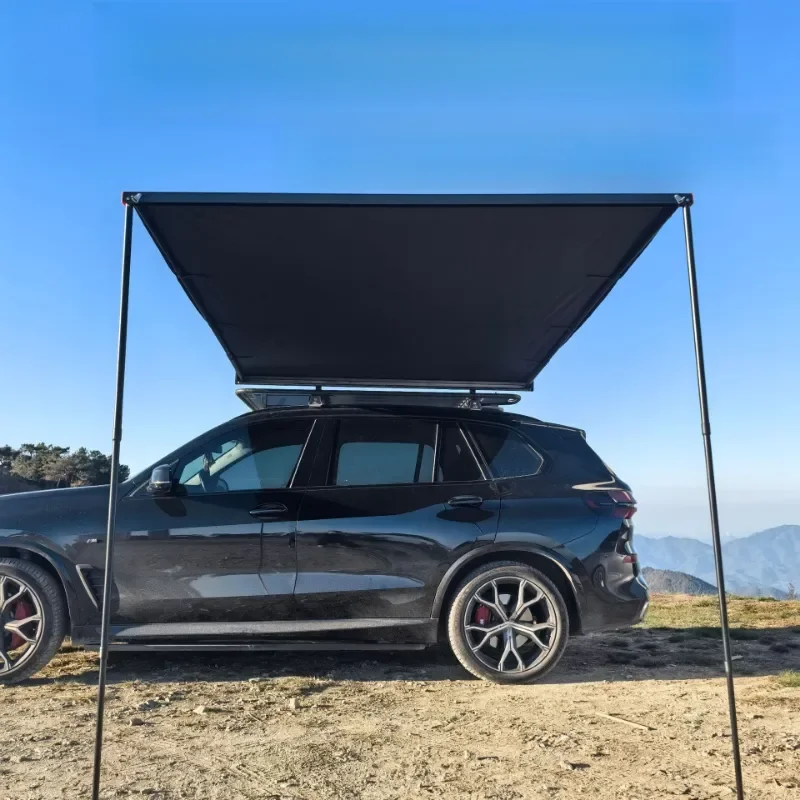 Car Side Awning Vehicle Side Tent Outdoor Camping Rainproof Sunshade Canopy for SUV Offroad