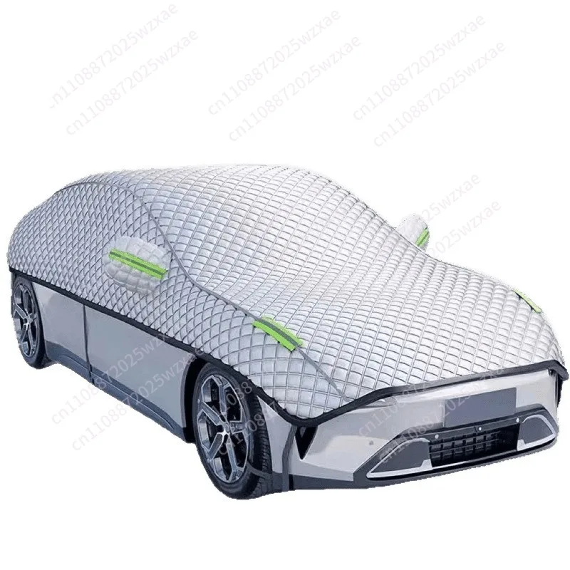 Car half cover sun protection/snow/cream/summer heat insulation car clothes fleece cotton thickened