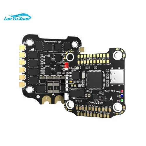 Imagem -06 - Controle de Voo Velocidadeybee para Racing Drone F405 v3 Bls 50a 4in Esc 30x30 fc Esc Stack Flytower 36s hd Analógico Vtc Fpv