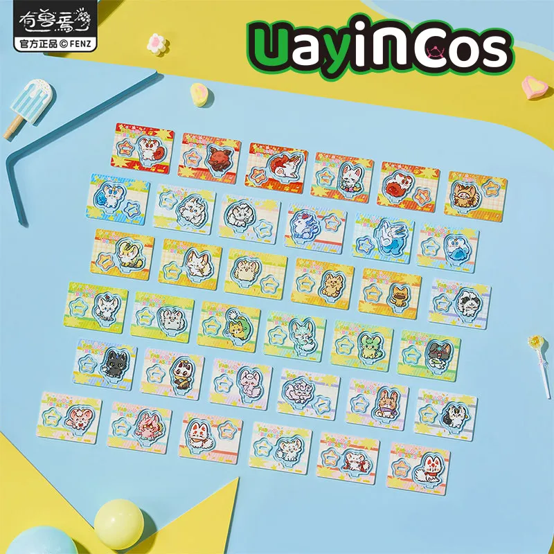 

In Stock Original Fabulous Beasts Popping Candy Series Acrylic Stand Desktop Anime Ornament Accessories Game Toy Gifts Cosplay