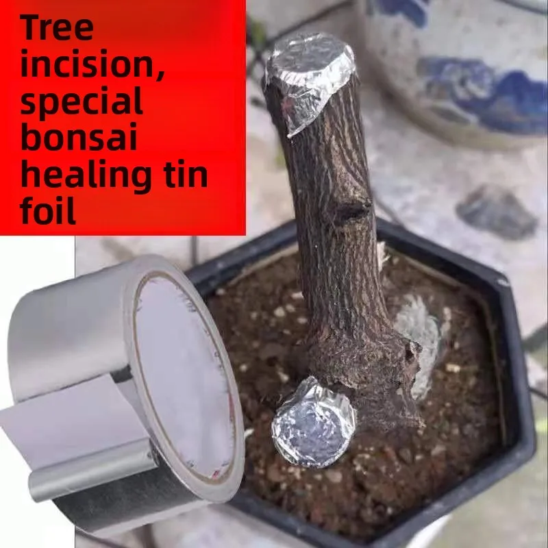 

20MX2CM Bonsai Tree Wound Healing Foil Plant Cut Protection Seal Wrap for Branches