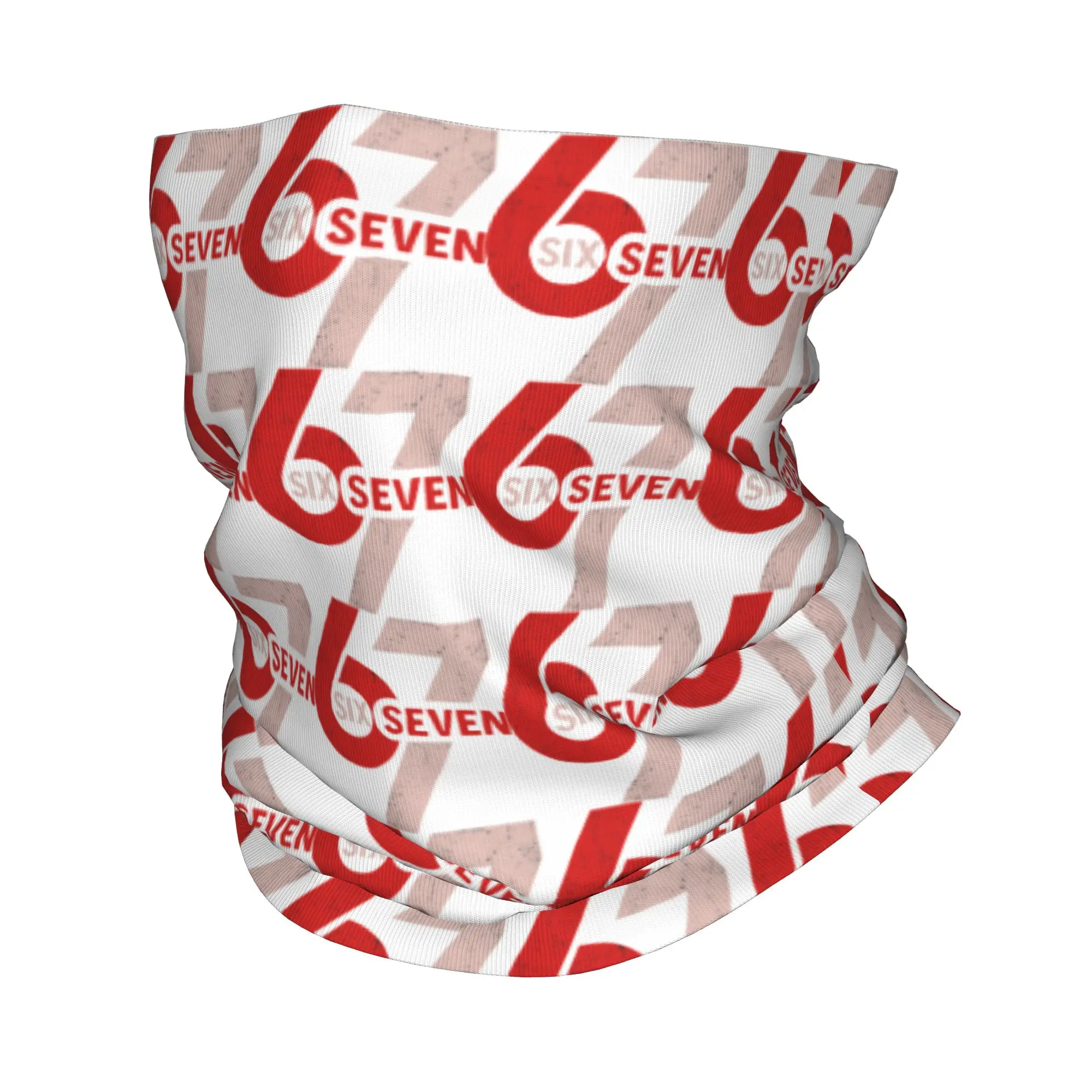67 Six Seven 6 7 Funny Italian Brainrot Gaming Bandana Winter Neck Warmer Men Windproof Wrap Face Scarf Hiking Gaiter Headband