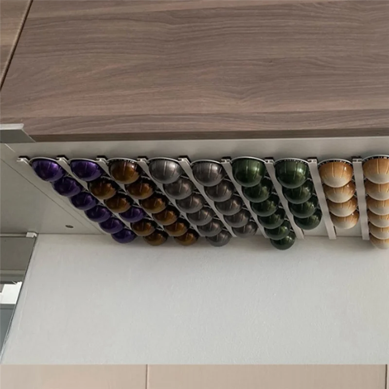 حامل كبسولات القهوة ABXH لأي كبسولات قهوة ورفوف تخزين الكبسولات