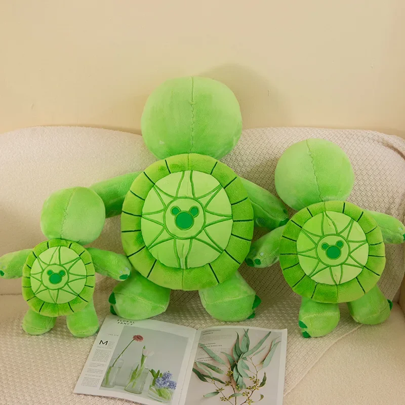 Hot Big Size Disney Bear Duffy and Friend Tortoise OluMel Stuffed Plush Toys Soft Kawaii Sea Turtle Doll Sofa Animal Pillow Gift