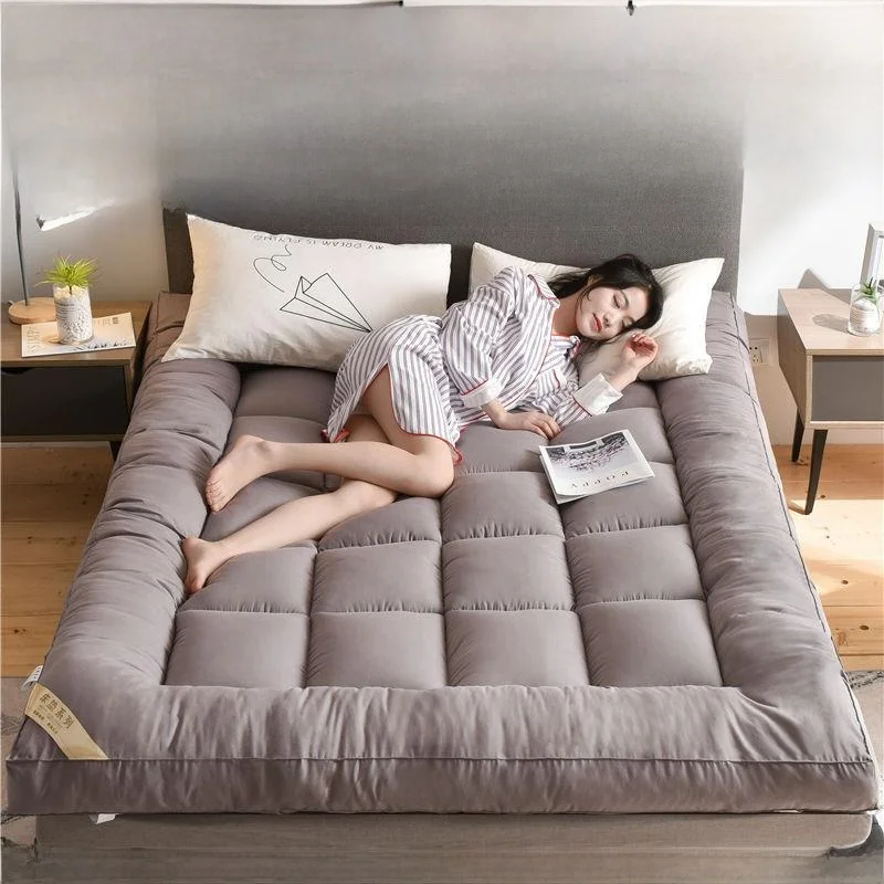 Thickened Matress Tatami Single Person 15M Twin 18M Dormitory Bed Multi-layerable Office Bedding Silk Filled Customizable